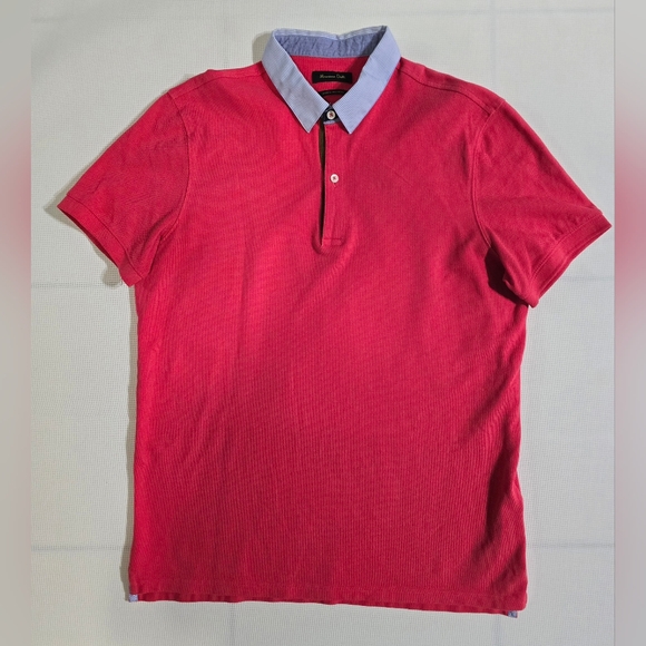 Massimo Dutti Other - Massimo Dutti Men's Regular‎ Fit Polo Size Large